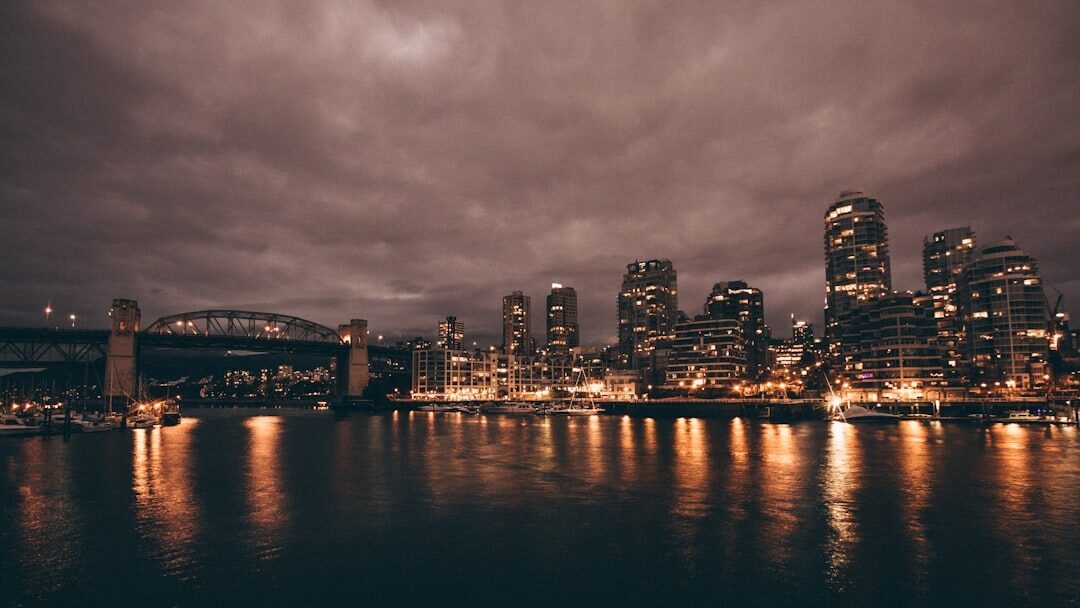 False Creek and Burrard Street Bridge